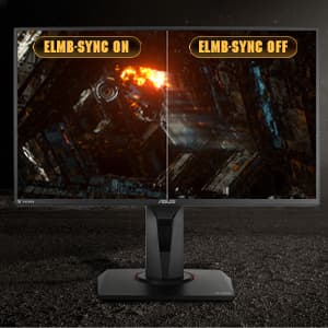 ASUS TUF Gaming VG259QM 24.5” Monitor, 1080P Full HD (1920 x 1080), Fast IPS, 280Hz, G-SYNC Compatible, Extreme Low Motion Blur Sync,1ms, DisplayHDR 400, Eye Care, DisplayPort HDMI Black