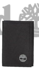 Timberland Men's Genuine Leather RFID Blocking Trifold Wallet