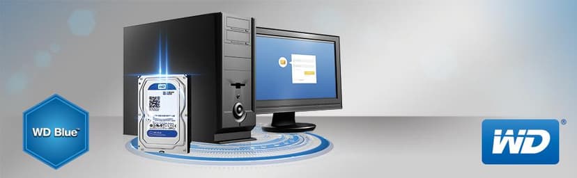 WD Blue 500GB Desktop Hard Disk Drive - 7200 RPM SATA 6 Gb/s 16MB Cache 3.5 Inch - WD5000AAKX