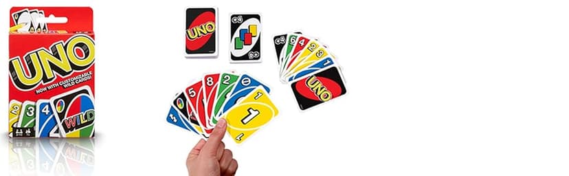 Mattel Games UNO Color & Number Matching Card Game for 2-10 Players Ages 7Y+