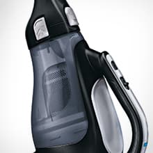 BLACK+DECKER dustbuster 20V Hand Vacuum Cordless Rechargeable, Car Vacuum Portable, Powerful Suction AdvancedClean Hand Vac with Extendible Crevice Tool, Flip-Up Brush and Charging Base (BDH2000L)