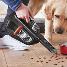 BLACK+DECKER dustbuster Portable Vacuum Cordless Handheld, Small Hand Vacuum Cleaner for Dorm Home and Car, Powerful 20V AdvancedClean+ (HHVK515J00FF)