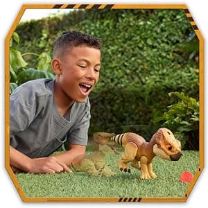Mattel Games UNO Jurassic World Rebirth Card Game in a Collectible Tin for Kids, Adults & Family with Special Rule & Images Inspired by the Movie