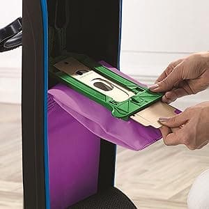 Oreck HEPA Upright Vacuum Cleaner, Lightweight Bagged Upright Vac, HEPA Media Filtration, Traps Debris and Locks in Dirt, Two Speed Control, Corded Vacuum Cleaners for Home Use