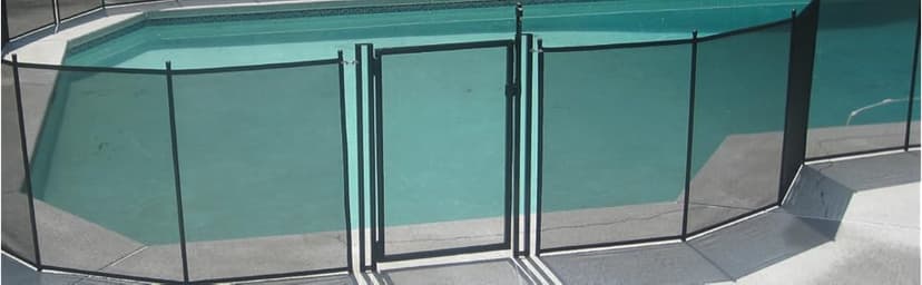 Pool Fence DIY by Life Saver Self-Closing Gate Kit, Black (Pack of 1)