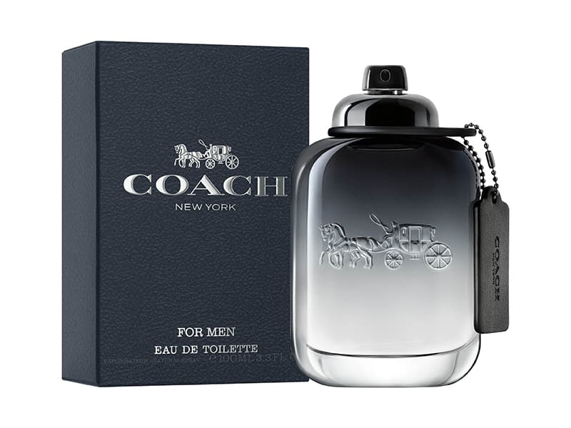 Coach for Men Eau de Toilette - Men's Fragrance - Fougere Woody - With notes of Pear Nashi, Cardamom & Vetiver