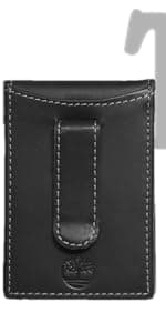 Timberland Men's Genuine Leather RFID Blocking Trifold Wallet