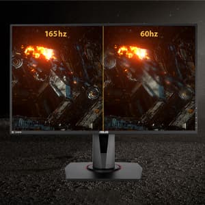 ASUS TUF Gaming 27” 1080P Monitor (VG279QR) - Full HD, IPS, 165Hz, 1ms, Extreme Low Motion Blur, G-SYNC Compatible, Shadow Boost, VESA Mountable, DisplayPort, HDMI, Height Adjustable