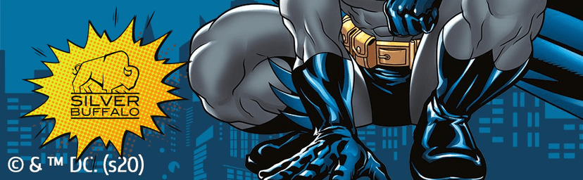 Silver Buffalo DC Comics Batman Logo Ceramic Mug, 20 Ounces