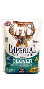 Whitetail Institute BowStand Deer Food Plot Seed, Annual Forage Designed to Attract Deer to Small, Remote Food Plots for Bow Hunting, Can Be Planted with Hand Tools, 4 lbs (4500 sq ft)