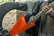 Agri-Fab 45-0578 Large Capacity 32 CU FT Hard Top Chip- N-Vac, Tow Behind Lawn Vacuum, Leaf Mulcher, Gas Powered, Easy Foot Pedal Dumping