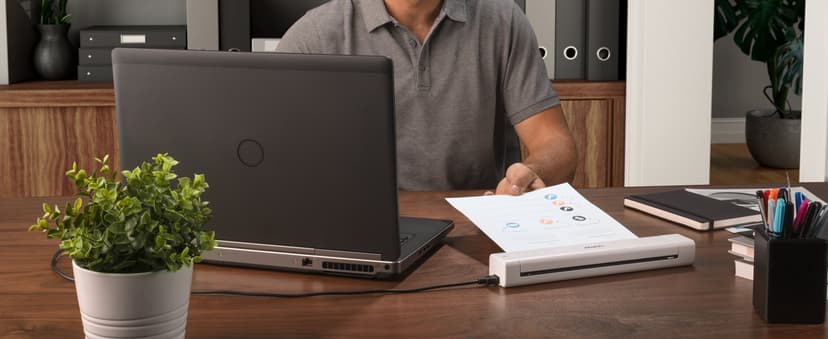 Brother DS-640 Compact Mobile Document Scanner, (Model: DS640) 1.5"x2"x11.9"