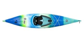 Perception Prodigy XS | Sit Inside Kayak For Kids and Petite Paddlers | Recreational Kayak for All Day Fun