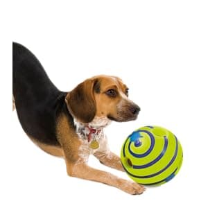 Wobble Wag Giggle Ball | Rolling Enrichment Toy for Fun Playtime, Interactive Play for Indoor or Outdoor, Keeps Dogs & Puppies Large, Medium or Small Busy & Moving, As Seen on TV | Pack of 1