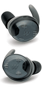 Walker's Wireless NRR25dB Electronic Sound Suppression Hearing Protection Earbuds for Shooting