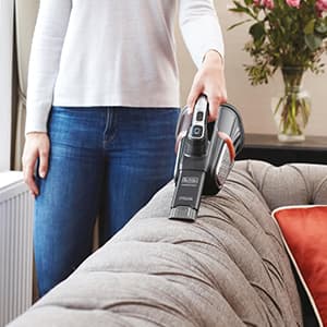 BLACK+DECKER dustbuster Portable Vacuum Cordless Handheld, Small Hand Vacuum Cleaner for Dorm Home and Car, Powerful 20V AdvancedClean+ (HHVK515J00FF)