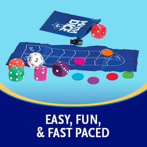 ThinkFun Math Dice Junior Game - Engaging Math Skills Builder | Perfect for Kids Aged 6+ | Aids in Mental Agility | Toy of The Year Nominee