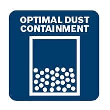 BOSCH VAC090AH Portable 9 Gallon Dust Extractor with Auto Filter Clean and HEPA Filter