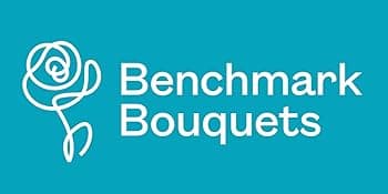 Benchmark Bouquets - Charming Roses & Alstroemeria (Glass Vase Included) - Fresh Flowers for Delivery - Gift for Graduation, Birthday, Anniversary, Sympathy, Get Well, Congratulations