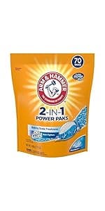 Arm & Hammer Plus OxiClean Powder Laundry Detergent, Fresh Scent, 45 Loads, 3.48 Pound (Pack of 1) - Package May Vary