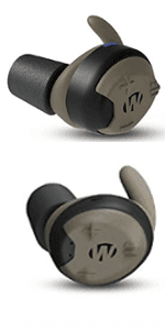 Walker's Wireless NRR25dB Electronic Sound Suppression Hearing Protection Earbuds for Shooting