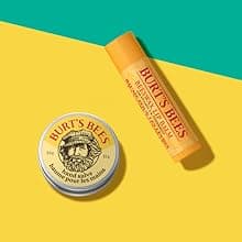 Burt's Bees Christmas Gifts - Essentials Everyday Set, 5 Travel Size Products for Stocking Stuffers - Deep Cleansing Cream, Hand Salve, Body Lotion, Foot Cream and Original Lip Balm