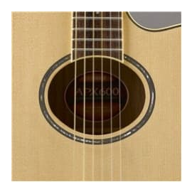 Yamaha APX600 BL Thin Body Acoustic-Electric Guitar, Black