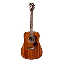 GUILD Guitars D-120 Acoustic Guitar, in Natural, All Solid Woods Dreadnought, Westerly Collection, with Premium Gig Bag