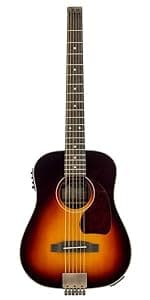 Traveler Guitar Escape Mark III Mahogany Acoustic Guitar | Portable Acoustic with Built-in Headphone Amp | Full 25.5" Scale Headless Guitar | Custom Gig Bag Included
