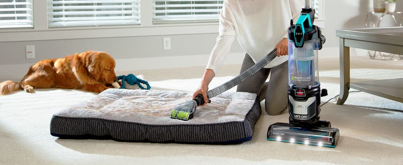 Bissell 2998 MultiClean Allergen Lift-Off Pet Vacuum with HEPA Filter Sealed System, Lift-Off Portable Pod, LED Headlights, Specialized Pet Tools, Easy Empty Dirt Tank