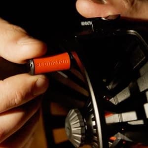 Redington Behemoth Fly Reel – Heavy-Duty Carbon Drag, Large Arbor, Die-Cast Frame & Deep V-Spool – Freshwater & Saltwater Fly Fishing Reel for Trout, Bass, Salmon & Big Game – 5/6 to 11/12 Weights