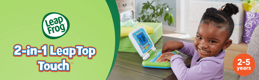 LeapFrog 2-in-1 LeapTop Touch B06XNQDR8J