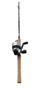 Zebco 33 Cork Reel and Fishing Rod Combo, Graphite Rod with Cork Handle, QuickSet Anti-Reverse Fishing Reel with Bite Alert, Black