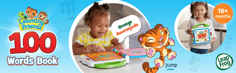 LeapFrog Learning Friends 100 Words Book B07B6ZN7P8