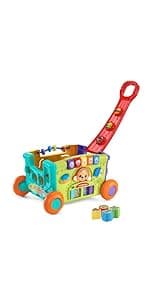 VTech Buzz and Learn Activity Table with Seven Interactive Play Zones, Blue