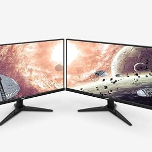 acer KG271 bmiix 27" Full HD (1920 x 1080) TN Monitor with AMD FREESYNC Technology (2 x HDMI & VGA Port),Black