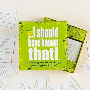 I should have known that! - A Trivia Game About Things You Oughta Know, Green