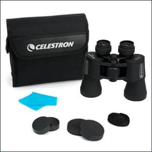 Celestron – UpClose G2 10x50 Binocular – Multi-Coated Optics for Bird Watching, Wildlife, Scenery and Hunting – Porro Prism Binocular for Beginners – Includes Soft Carrying Case