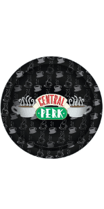 Silver Buffalo Friends Iconic Quotes "You're My Lobster," "How You Doin'" "Pivot," and "We Were On A Break!" 4 Pack Mini Glasses, 1.5 Ounces