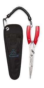 Reelsonar iBobber portable wireless bluetooth fish finder depth finder with depth range of 135 feet 10+ hrs battery life with IOS & Android App Wireless and Watch App