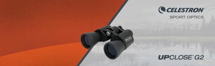 Celestron – UpClose G2 10x50 Binocular – Multi-Coated Optics for Bird Watching, Wildlife, Scenery and Hunting – Porro Prism Binocular for Beginners – Includes Soft Carrying Case