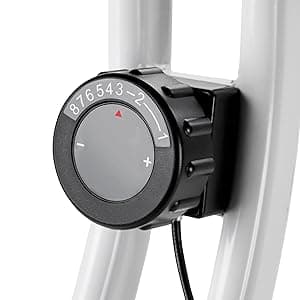 Marcy Foldable Upright Exercise Bike with Adjustable Resistance for Cardio Workout & Strength Training - Multiple Styles Available