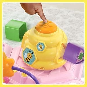 VTech Buzz and Learn Activity Table with Seven Interactive Play Zones, Pink