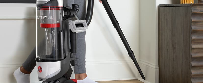 Hoover MAXLife Elite Swivel Vacuum Cleaner, Bagless Upright Vacuum, HEPA Media Filtration, MAXLife System, WindTunnel Technology, Corded Vacuum Cleaners for Home Use