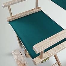 American Trails Extra-Wide Premium 30" Director's Chair Black Frame with Black Canvas, Bar Height