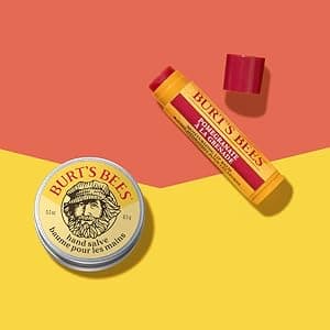 Burt's Bees Gifts Ideas, Tips and Toes Kit, 6 Travel Size Products - Pomegranate Moisturizing Lip Balm, 2 Hand Creams, Foot Cream, Cuticle Cream, and Hand Salve