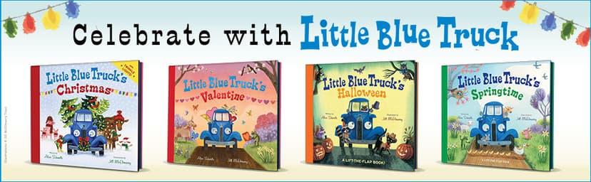 Little Blue Truck's Halloween: A Fun And Interactive Lift-the-Flap Book For Kids Celebrating Halloween With Little Blue Truck And Friends