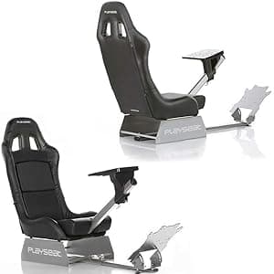 Playseat Seat Slider for Evolution and Revolution Sim Racing Chairs | The Optimal Seating Position for Multiple Users | Easy Installation, Easy Use