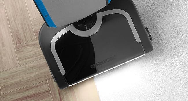 Oreck HEPA Swivel Upright Vacuum Cleaner, Lightweight Bagged Upright Vac, HEPA Media Filtration, Traps Debris and Locks in Dirt, Swivel Steering, Corded Vacuum Cleaners for Home Use