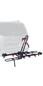 Allen Sports Deluxe 2-Bike Hitch Mount Rack , Silver/Black (522RR)